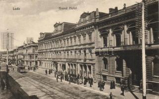 Lodz, Grand Hotel, tram