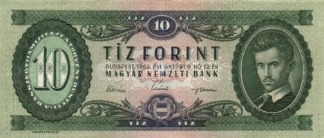 1960-69. 10Ft (8x) T:II,II-