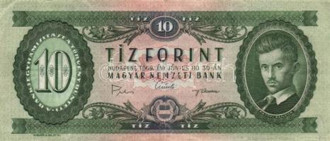 1960-69. 10Ft (8x) T:II,II-