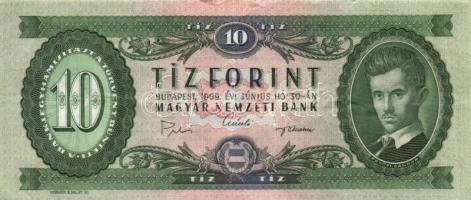 1960-69. 10Ft (8x) T:II,II-