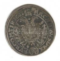 Ausztria 1661. 15Kr Ag "I.Lipót" (5.83g) T:3 Austria 1661. 15 Kreuzer Ag "Leopold I" (5.83g) C:F