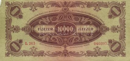 1945. 10.000P (5x) bélyeg nélkül közte különböző színváltozatok T:II