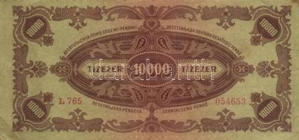 1945. 10.000P (5x) bélyeg nélkül közte különböző színváltozatok T:II