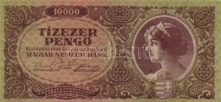 1945. 10.000P (5x) bélyeg nélkül közte különböző színváltozatok T:II
