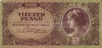 1945. 10.000P (5x) bélyeg nélkül közte különböző színváltozatok T:II