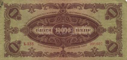 1945. 10.000P (5x) bélyeg nélkül közte különböző színváltozatok T:II