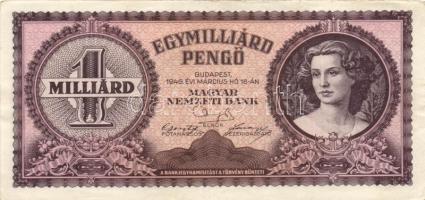 1946. 1.000.000.000P (10x) T:II,II-