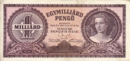 1946. 1.000.000.000P (10x) T:II,II-