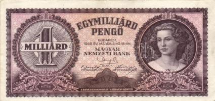 1946. 1.000.000.000P (10x) T:II,II-