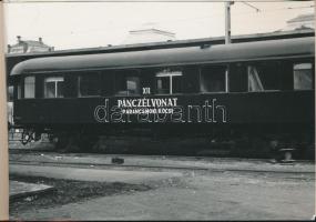 1919-1969 XII-es páncélvonat és vitéz legénysége emlékére kiadott 17 képből álló fotófüzet Miskolci ...