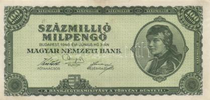 1946. 100.000.000MP (10x) T:II,II-