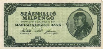 1946. 100.000.000MP (10x) T:II,II-
