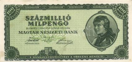 1946. 100.000.000MP (10x) T:II,II-