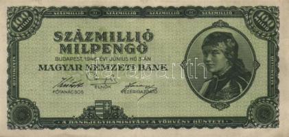 1946. 100.000.000MP (10x) T:II,II-