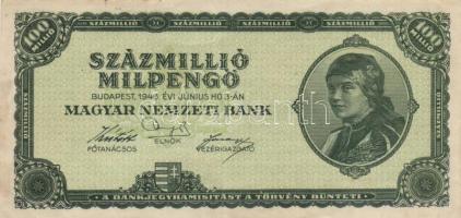 1946. 100.000.000MP (10x) T:II,II-