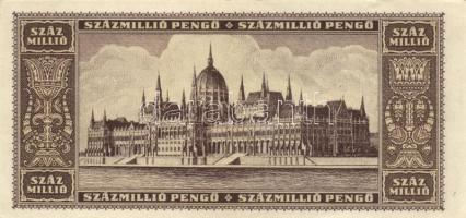 1946. 100.000.000P (4x) eltérő színváltozatok is T:II