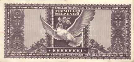 1946. 10.000.000BP (7x) T:II,II-