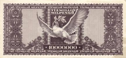 1946. 10.000.000BP (7x) T:II,II-