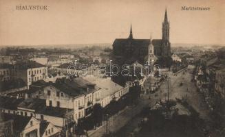 Bialystok Market street, cathedral