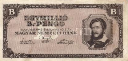 19465. 1.000.000BP (4x) T:II,II-,III