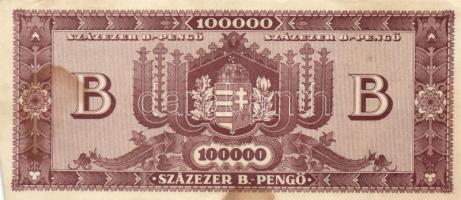 1946. 100.000BP (3x) T:II,II-,III