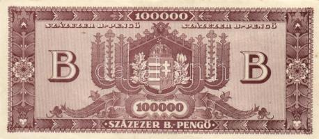 1946. 100.000BP (3x) T:II,II-,III