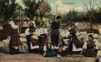 Bulgarian villagers, folklore