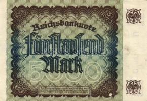 Német Birodalom /Weimari Köztársaság 1922. 5000M (3x) T:II
Germany/Weimar Republic 1922. 5000 Mark (...