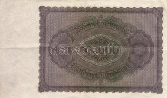 Német Birodalom /Weimari Köztársaság 1923. 100.000M kettő sorszámmal (3x) T:II,II-
Germany/Weimar Re...