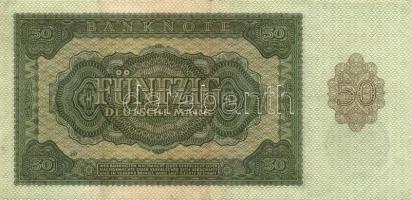 NDK 1948. 50M (10x) T:II-,III
GDR 1948. 50 Mark (10x) C:VF,F