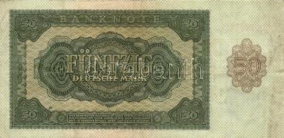 NDK 1948. 50M (10x) T:II-,III
GDR 1948. 50 Mark (10x) C:VF,F