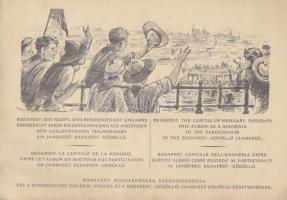 1933 Jamboree Budapest Hungaria 16 oldalas emlékfüzet a külföldi résztvevőknek Márton és Richter gra...