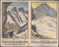 cca 1920 Jungfraubahn. Tourist-guide