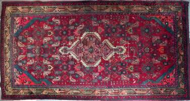 Nagyméretű kézi-szövésű iráni szőnyeg / Large hand-woven Iranian carpet 216x130 cm