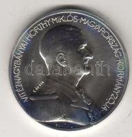 1993. "Horthy temetése..." ezüst 32,41gr, díszdobozban tanúsítványalT:PP Csak 2000db létezhet! RR!!
