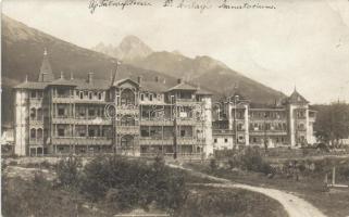 Újtátrafüred Dr. Sontagh szanatóriuma (EK)