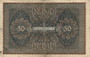 Német Birodalom/Császárság 1919. 50M "Reihe 1" (4x) T:III
German Empire 1919. 50 Mark &quo...