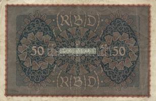 Német Birodalom/Császárság 1919. 50M "Reihe 1" (4x) T:III
German Empire 1919. 50 Mark &quo...
