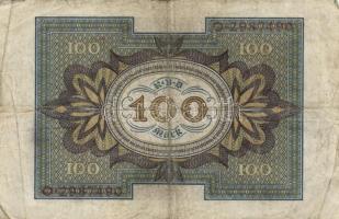 Német Birodalom/Weimari Köztársaság 1920. 100M (6x) klf alapnyomat betűk T:III
Weimar Republic 1920....