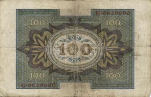 Német Birodalom/Weimari Köztársaság 1920. 100M (6x) klf alapnyomat betűk T:III
Weimar Republic 1920....