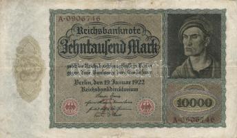 Német Birodalom/Weimari Köztársaság 1920. 100M (5x) klf alapnyomat betűk T:II-,III
Weimar Republic 1...