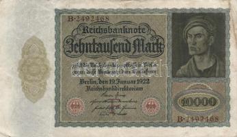 Német Birodalom/Weimari Köztársaság 1920. 100M (5x) klf alapnyomat betűk T:II-,III
Weimar Republic 1...