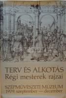 Terv és alkotás, kiállítási plakát 48x70 cm