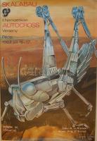1983 Autocross verseny Pécel 57x82 cm