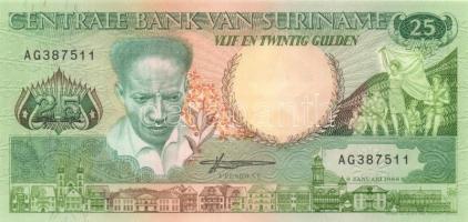 Paraguay 1952. 5G piros széria T:I- + Szurinam 1988. 25G T:I
Paraguay 1952. 5 Guaranies red serial C...