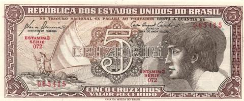 Brazília 10db klf modern bankjegy T:I Brazil 10 different modern banknotes C:Unc