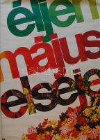 Éljen Május 1. 66x94 cm
