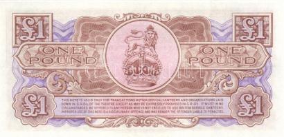 Nagy-Britannia/katonai kiadások 1956. 1Ł (3x) egymás utáni sorszámmal T:I
Great-Britain/British Arme...