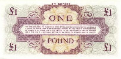 Nagy-Britannia/katonai kiadások 1962. 1Ł (4x) egymás utáni és egyugrású sorszámmal T:I
Great-Britain...