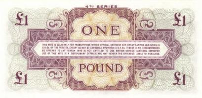 Nagy-Britannia/katonai kiadások 1962. 1Ł (4x) egymás utáni és egyugrású sorszámmal T:I
Great-Britain...